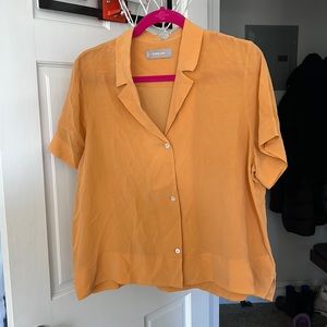 Never before worn everlane silk top